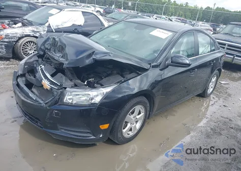 2012 Chevrolet Cruze Lt из США, поврежденный, VIN 1G1PF5SC7C7393078